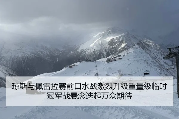 琼斯与佩雷拉赛前口水战激烈升级重量级临时冠军战悬念迭起万众期待